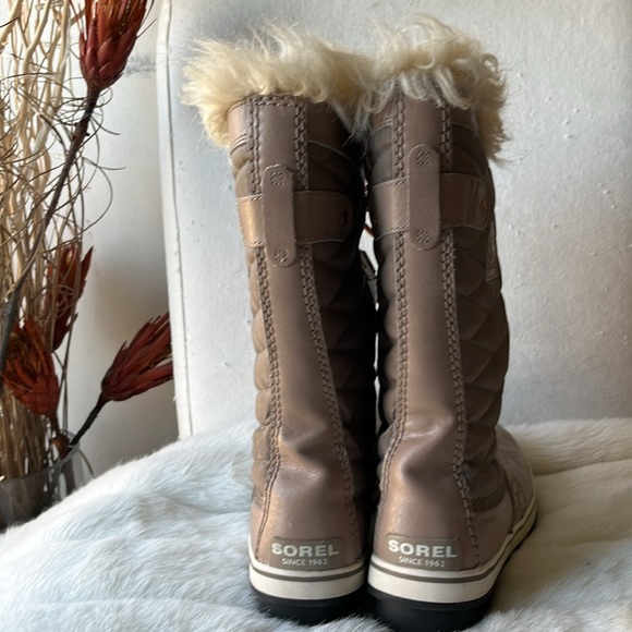 Sorel Tofino Winter Boots Omega Taupe Paradox Pink Women’s NWOT - Picture 10 of 15